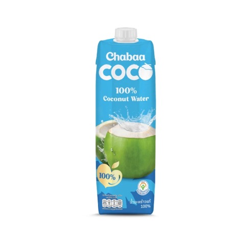 CHABAA COCO น้ำมะพร้าว 100% 1,000 ml